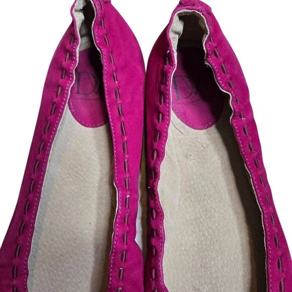 Diane Von Furstenberg DVF Ballet Flats Bows Suede - Picture 4 of 5